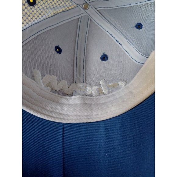 Chewy Blue Mesh Trucker Hat Baseball Cap Adjustable Men - Picture 5 of 5